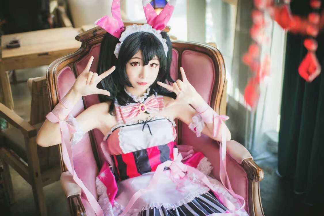 《C站·lolita·第973期》lovelive妮可情人节女仆