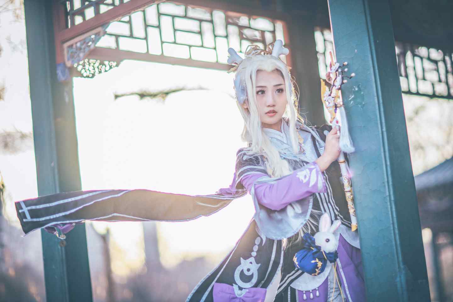 《汉服第503期》朔雪万花萝莉