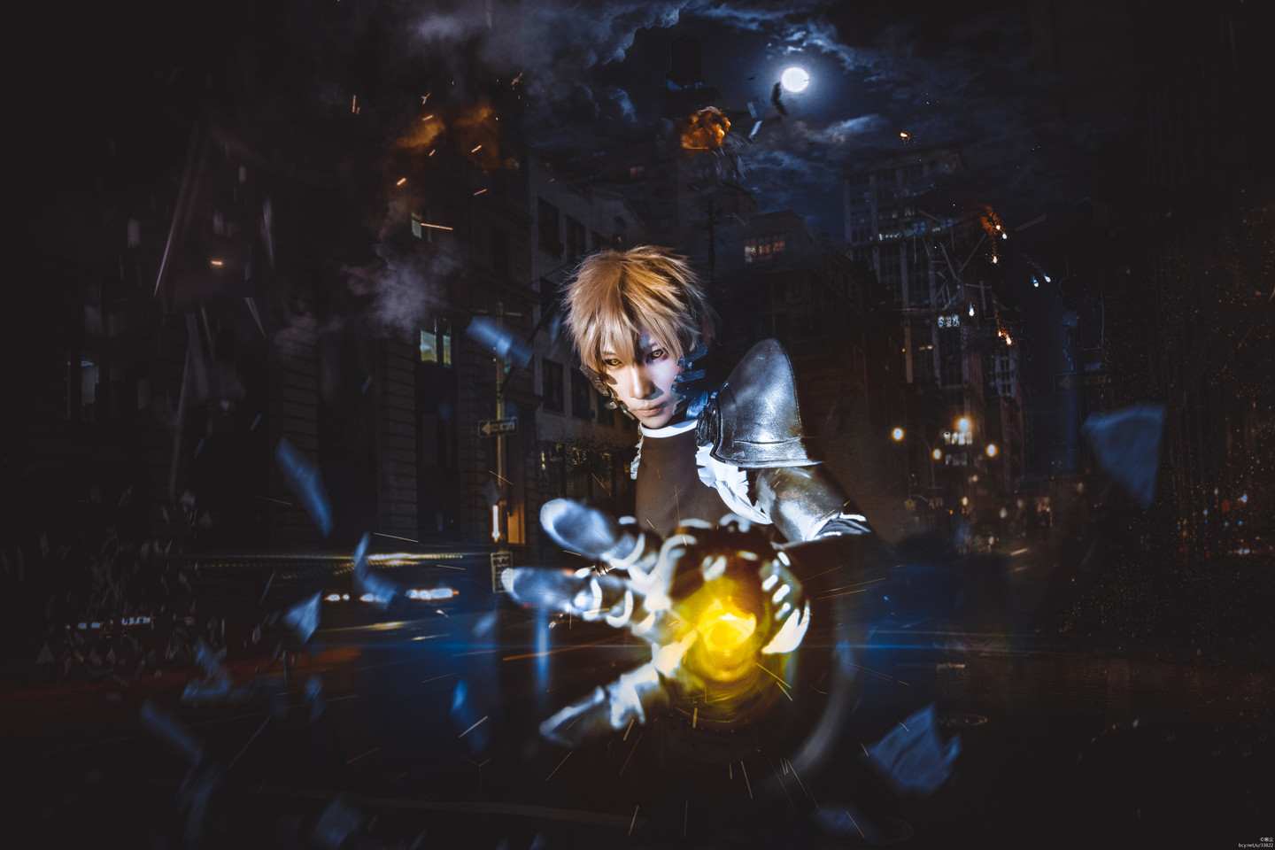 《C站·第3253期》一拳超人杰诺斯cosplay