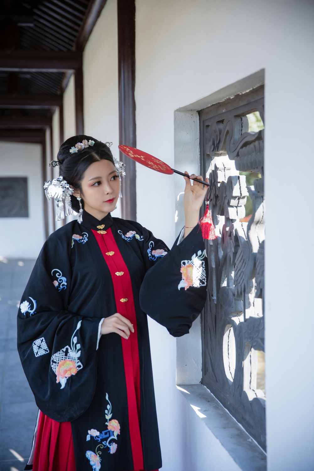 《汉服第350期》汉服—画屏