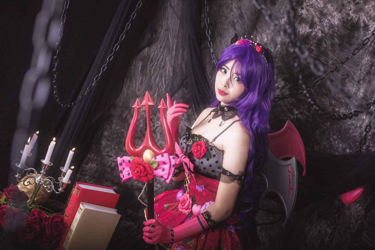 《C站·lolita·第795期》lovelive 恶魔觉醒ver.东条希