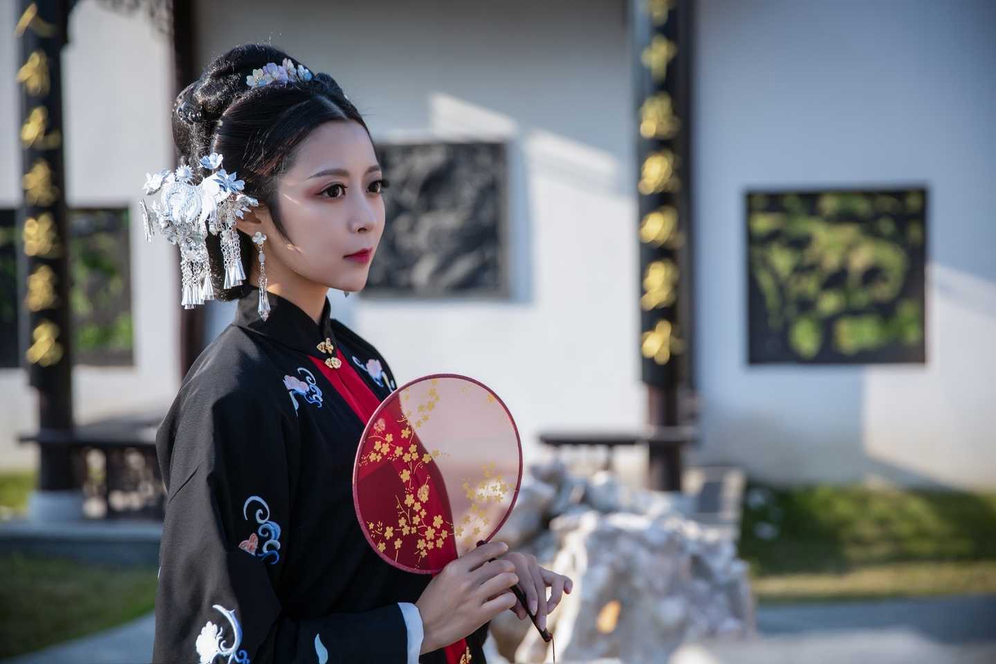 《汉服第350期》汉服—画屏