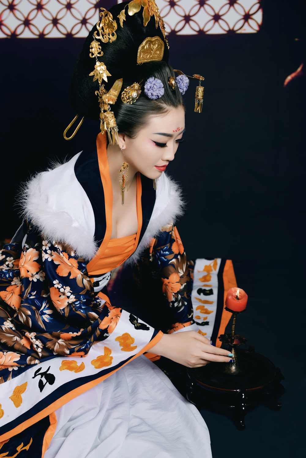 《汉服第841期》武媚娘传奇 武则天 黑海报版