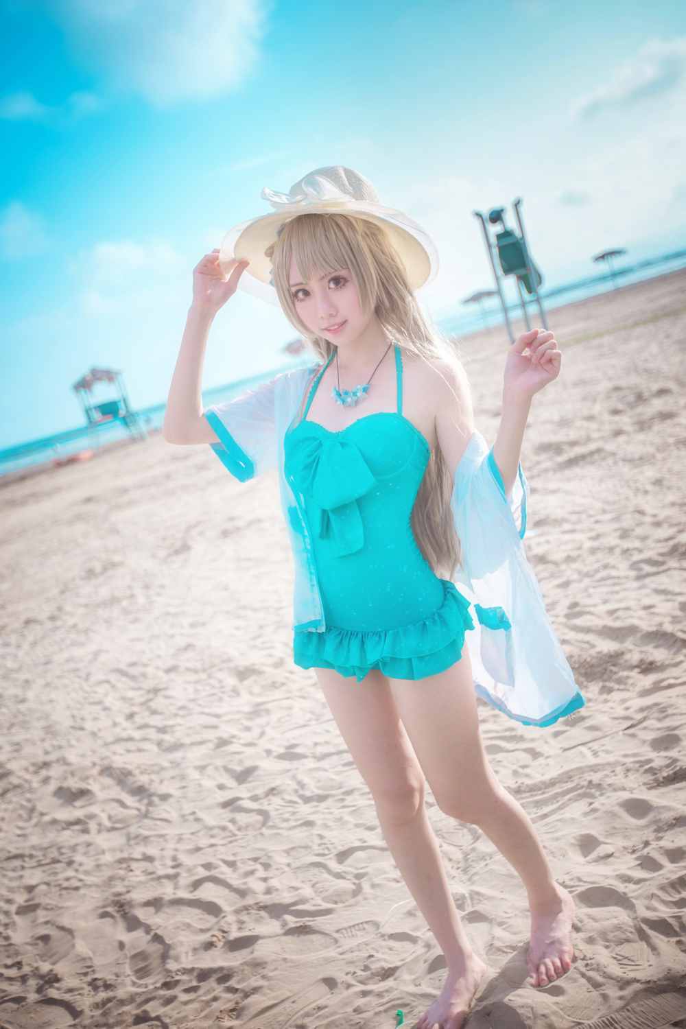 《C站·lolita·第802期》lovelive 南小鸟水着