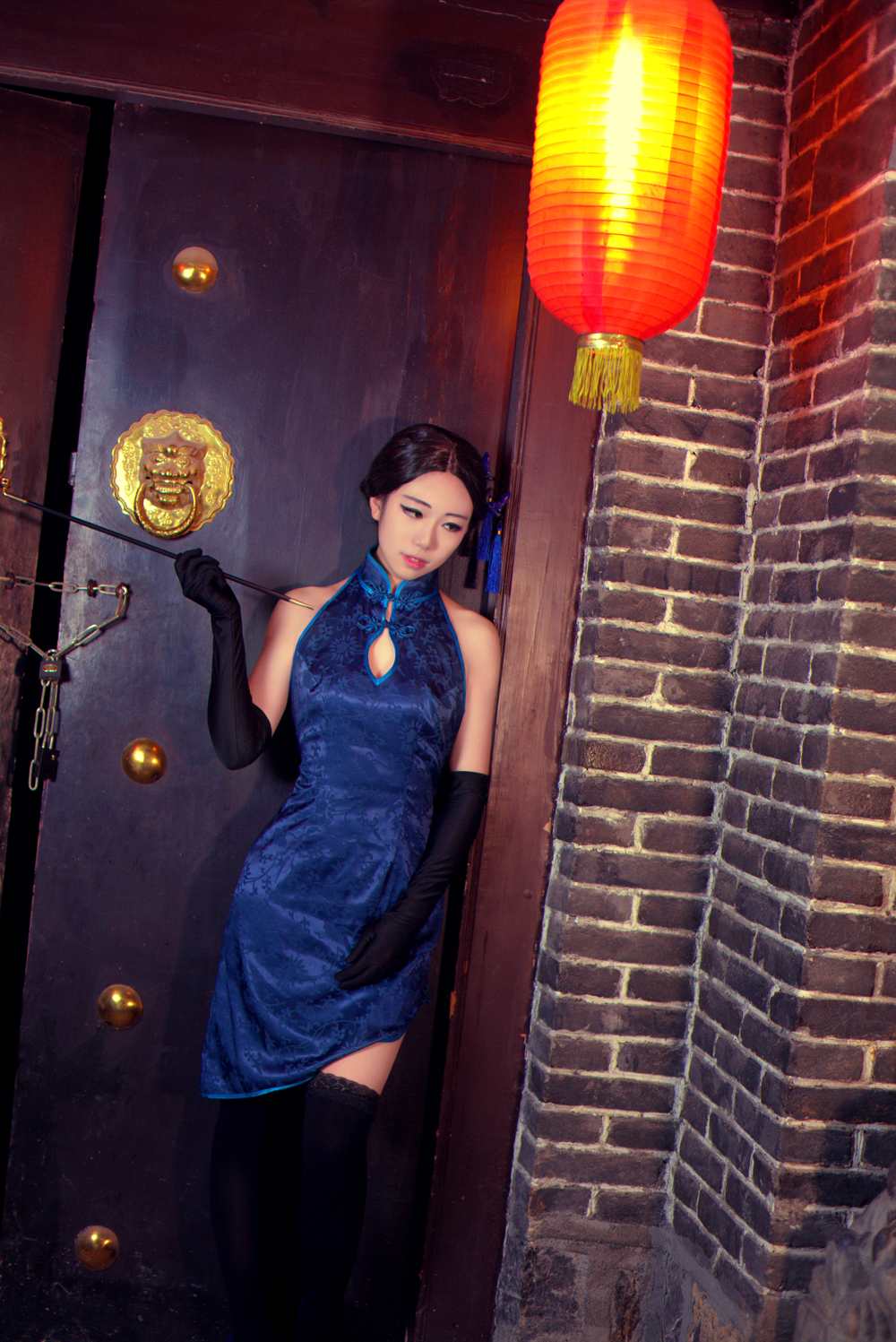 《汉服第507期》唐门同人旗袍