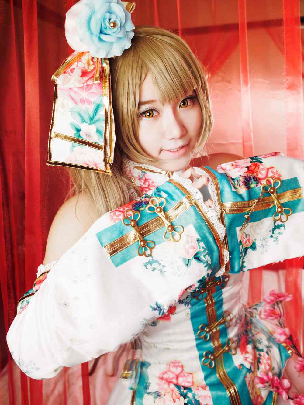 《C站·lolita·第917期》LOVELIVE!小鸟花阳觉醒旗袍