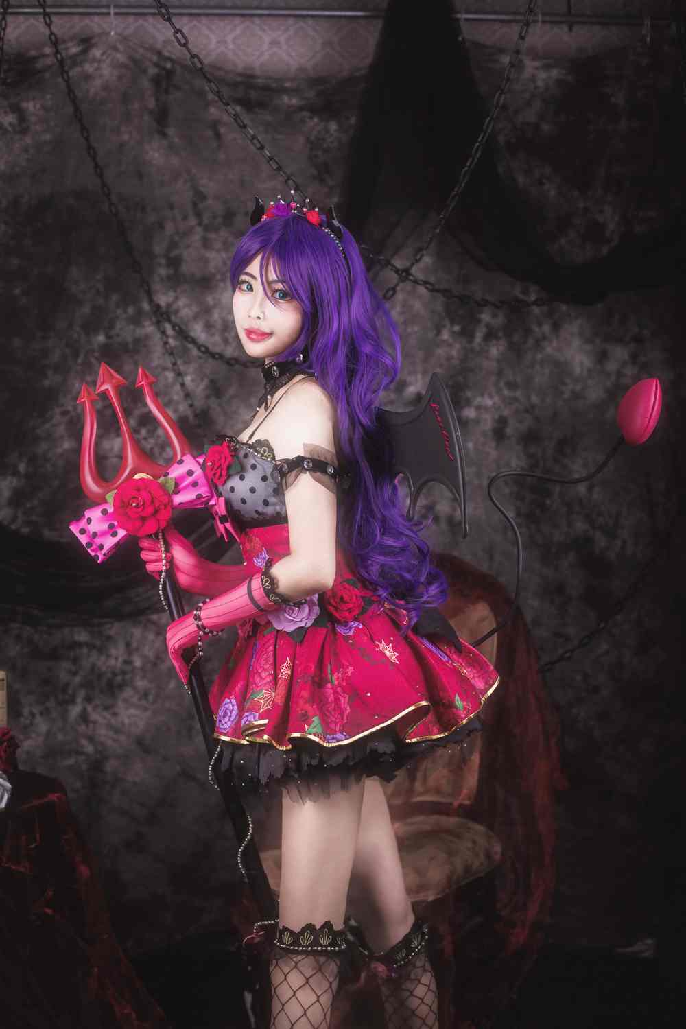 《C站·lolita·第795期》lovelive 恶魔觉醒ver.东条希