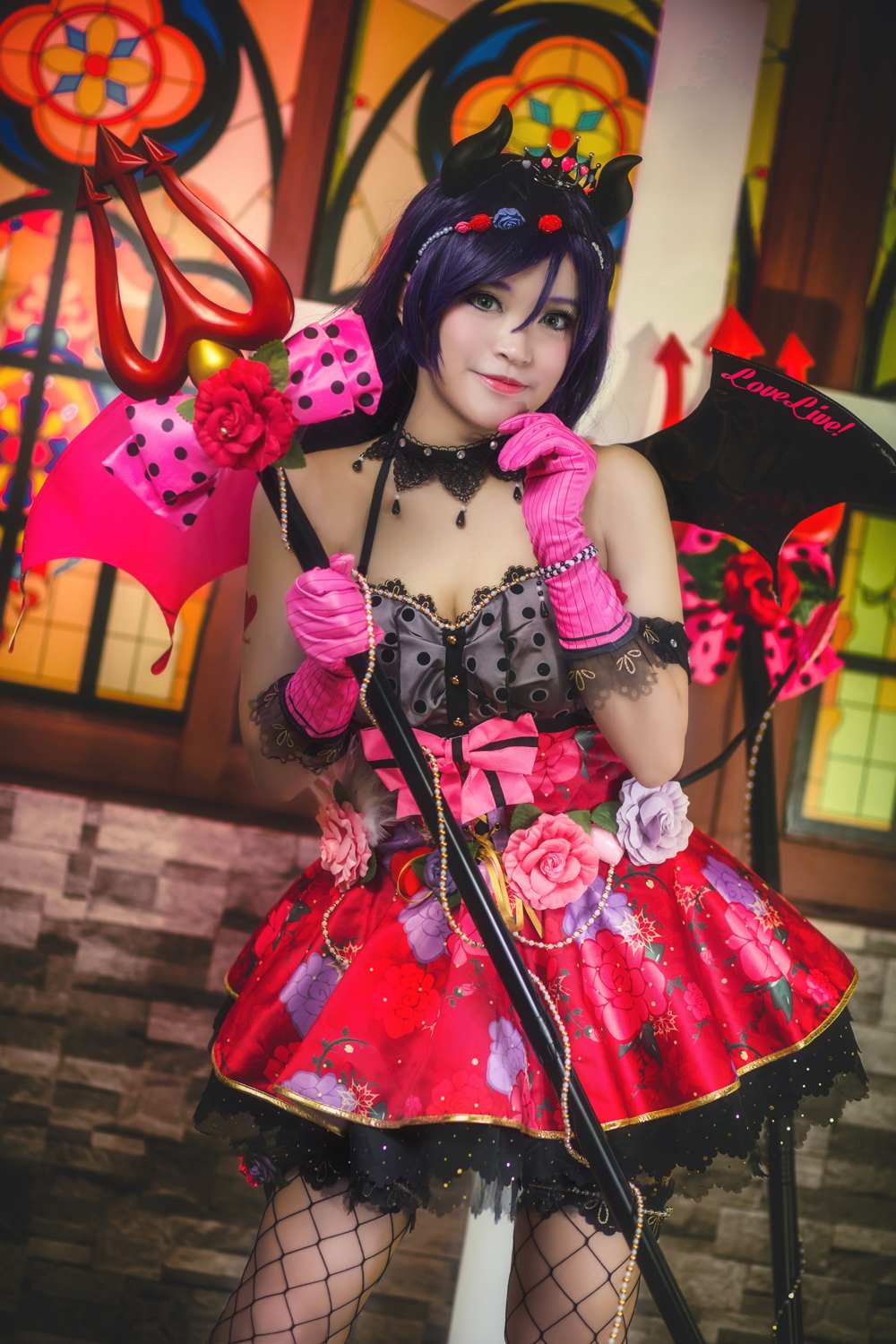 《C站·lolita·第977期》Lovelive矢泽妮可&东条希小恶魔觉醒