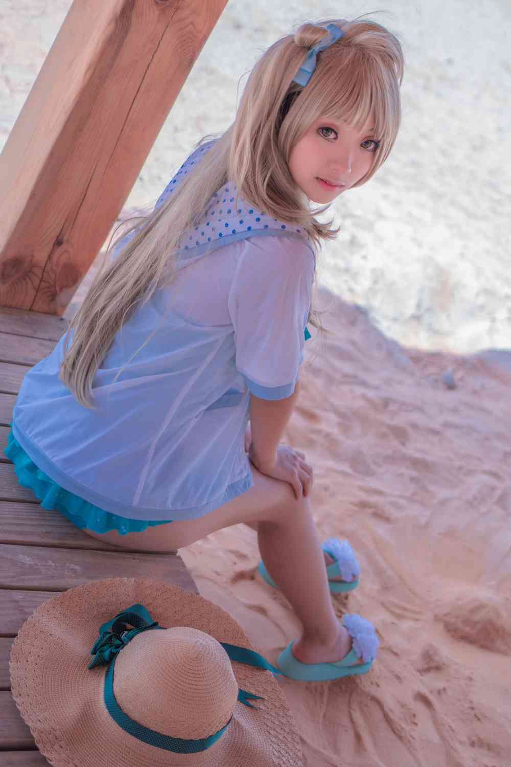 《C站·lolita·第708期》lovelive南小鸟水着觉醒