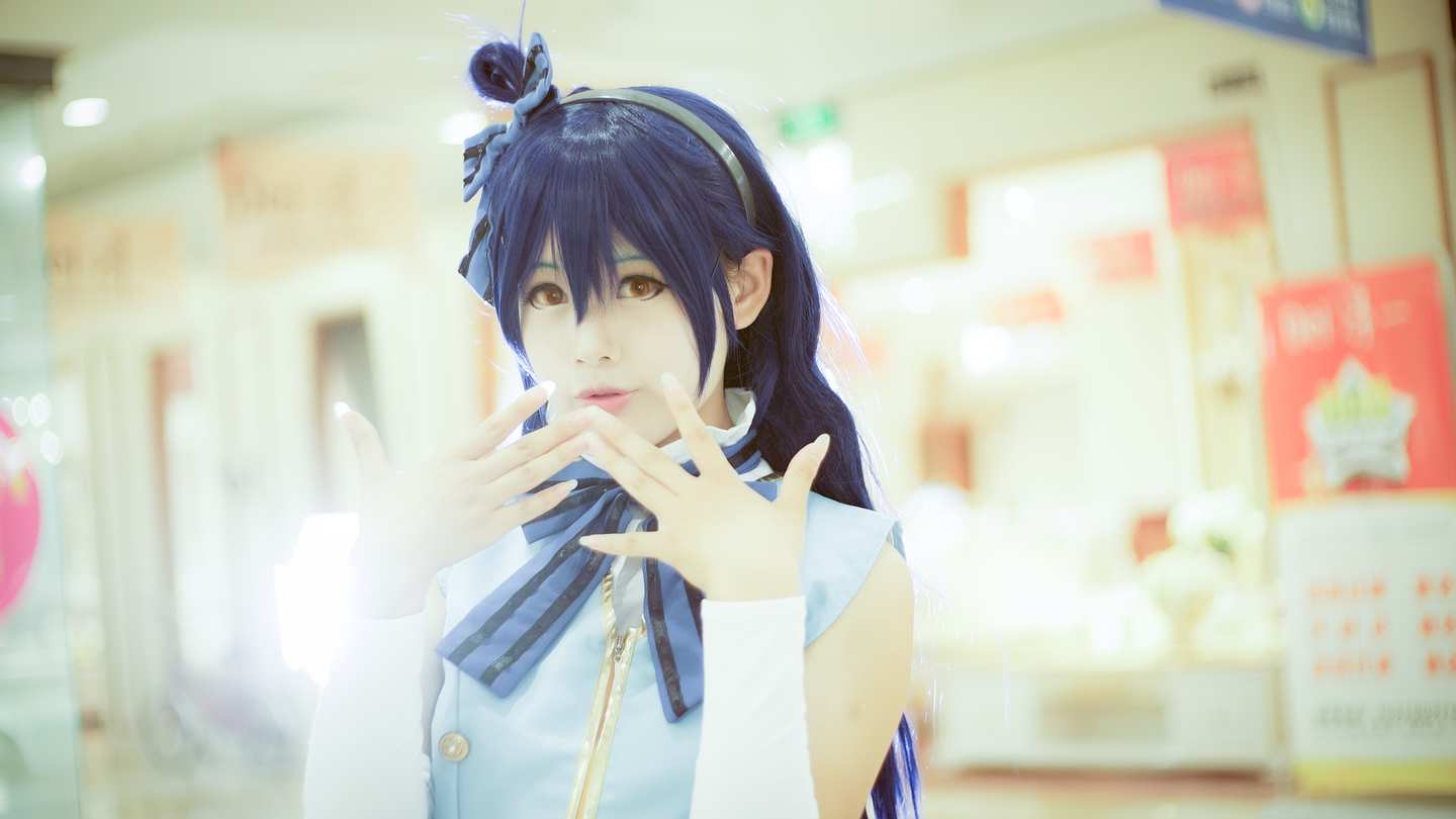 《C站·lolita·第1026期》园田海未打歌服