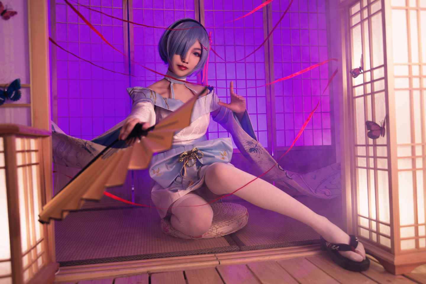 《C站·lolita·第1048期》从零开始的异世界生活 蕾姆绳艺