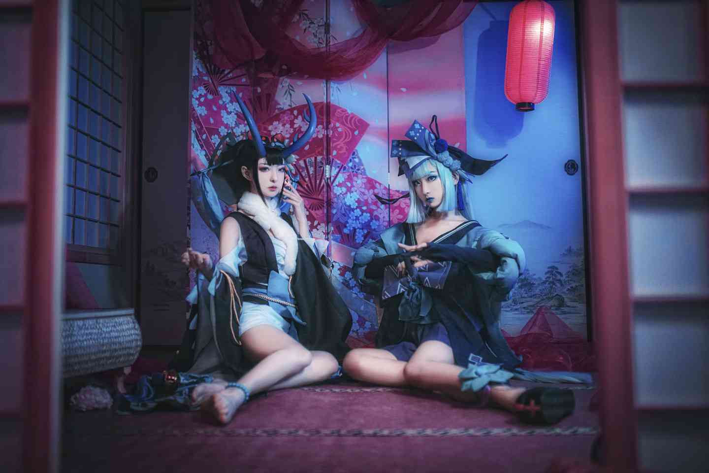 《C站·第3285期》阴阳师ssr 阎魔x青行灯