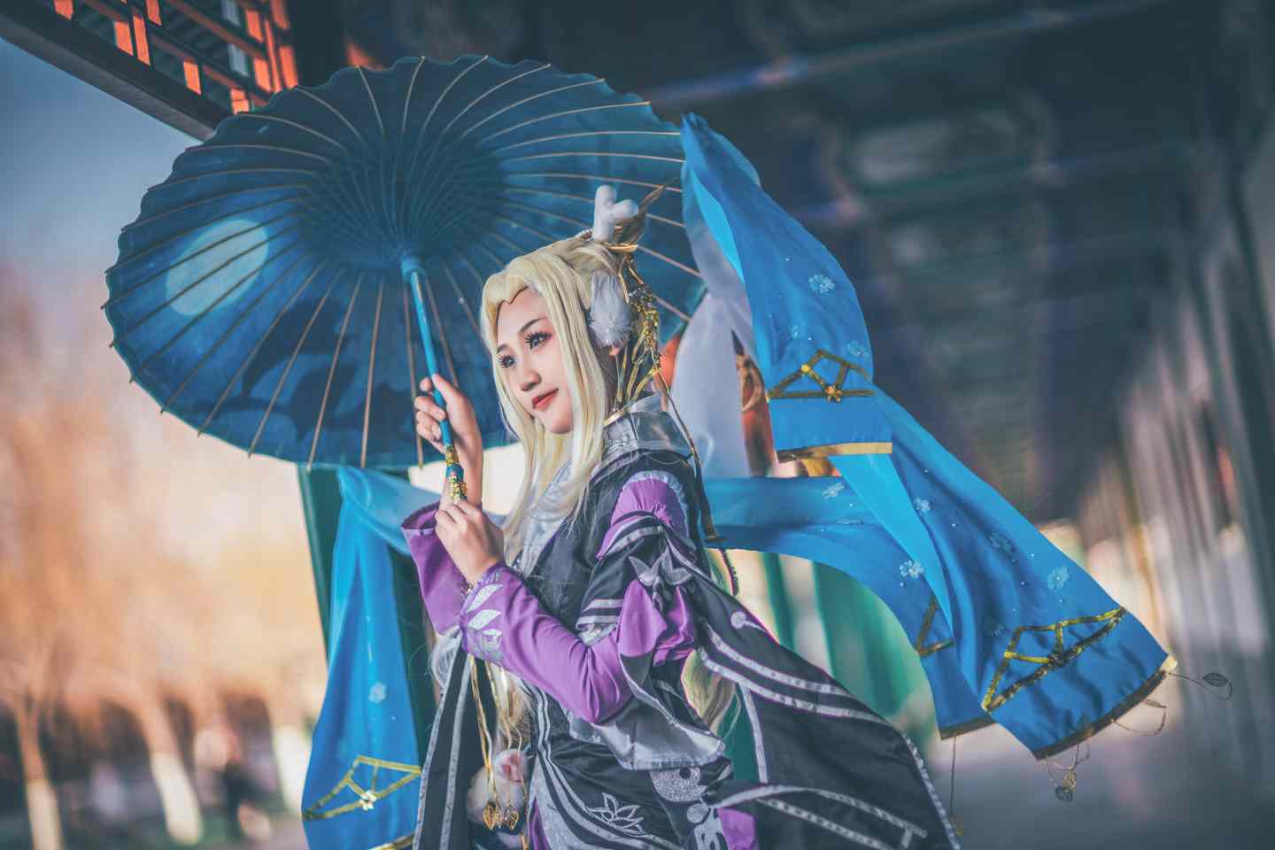 《汉服第503期》朔雪万花萝莉