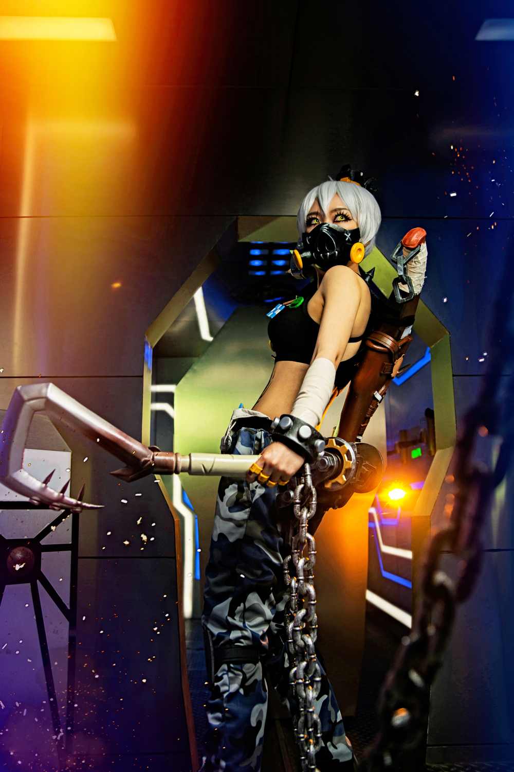 《C站·第3141期》守望先锋路霸cosplay