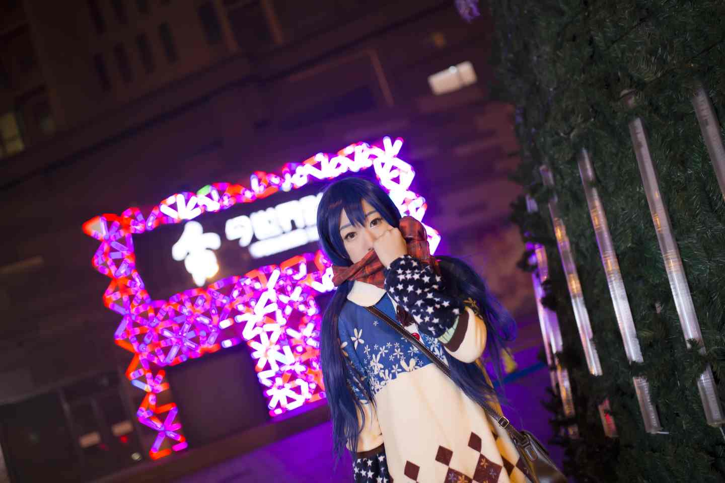 《C站·lolita·第1000期》LoveLive园田海未圣诞未觉醒