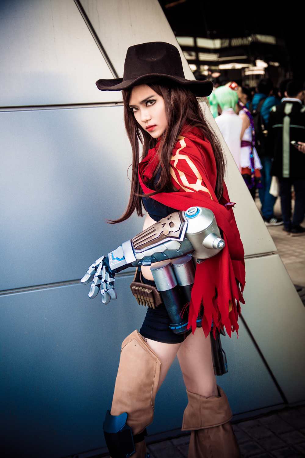 《C站·第3142期》守望先锋麦克雷cosplay