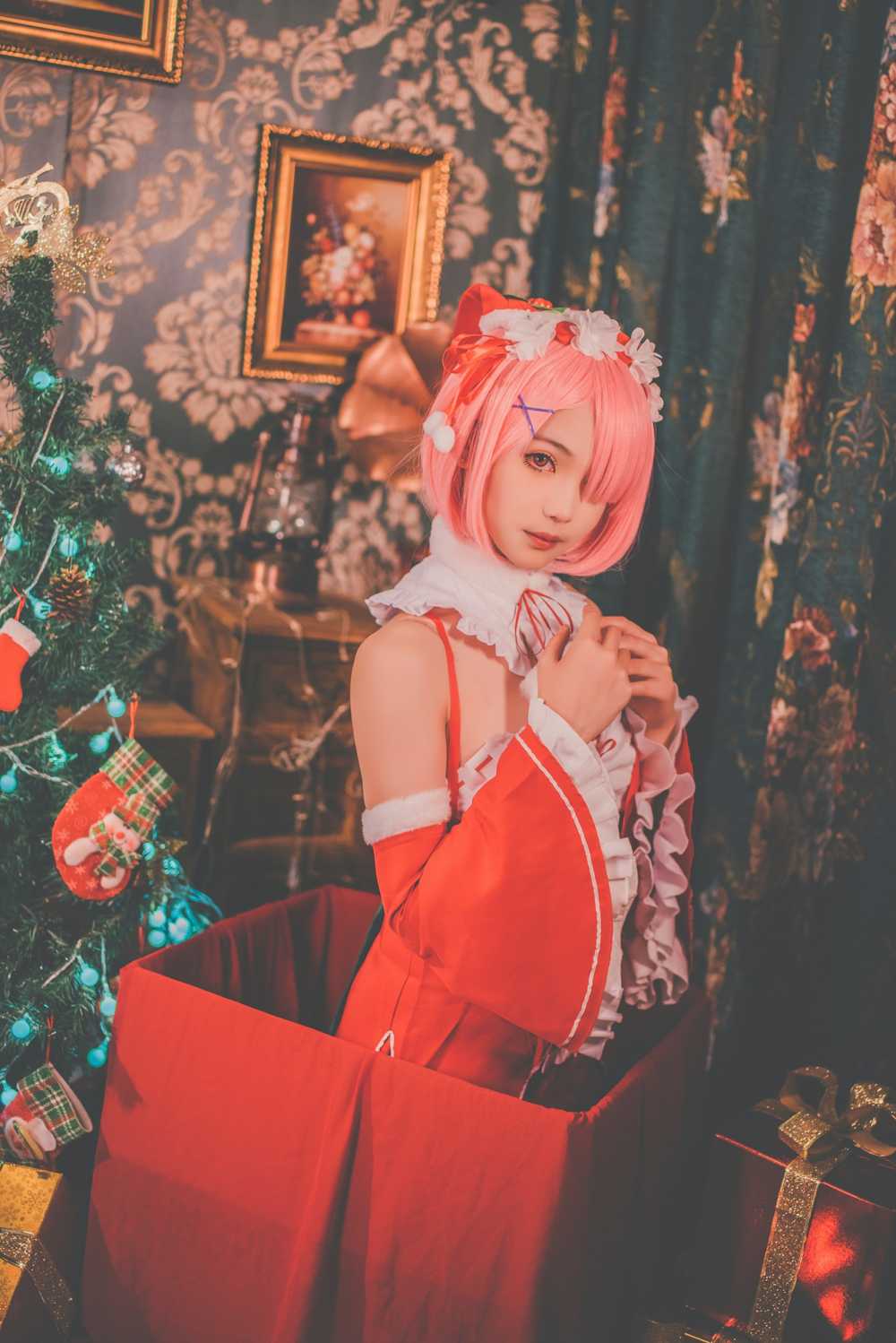 《C站·第3106期》圣诞雷姆x拉姆