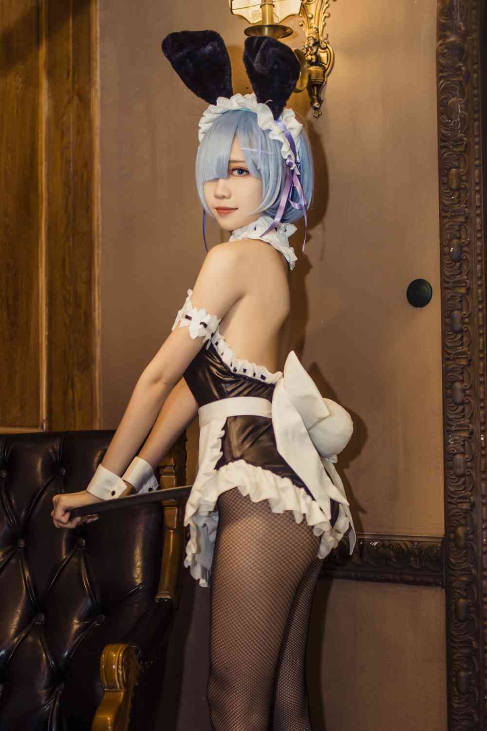 《C站·lolita·第1153期》蕾姆兔女郎在线翻牌