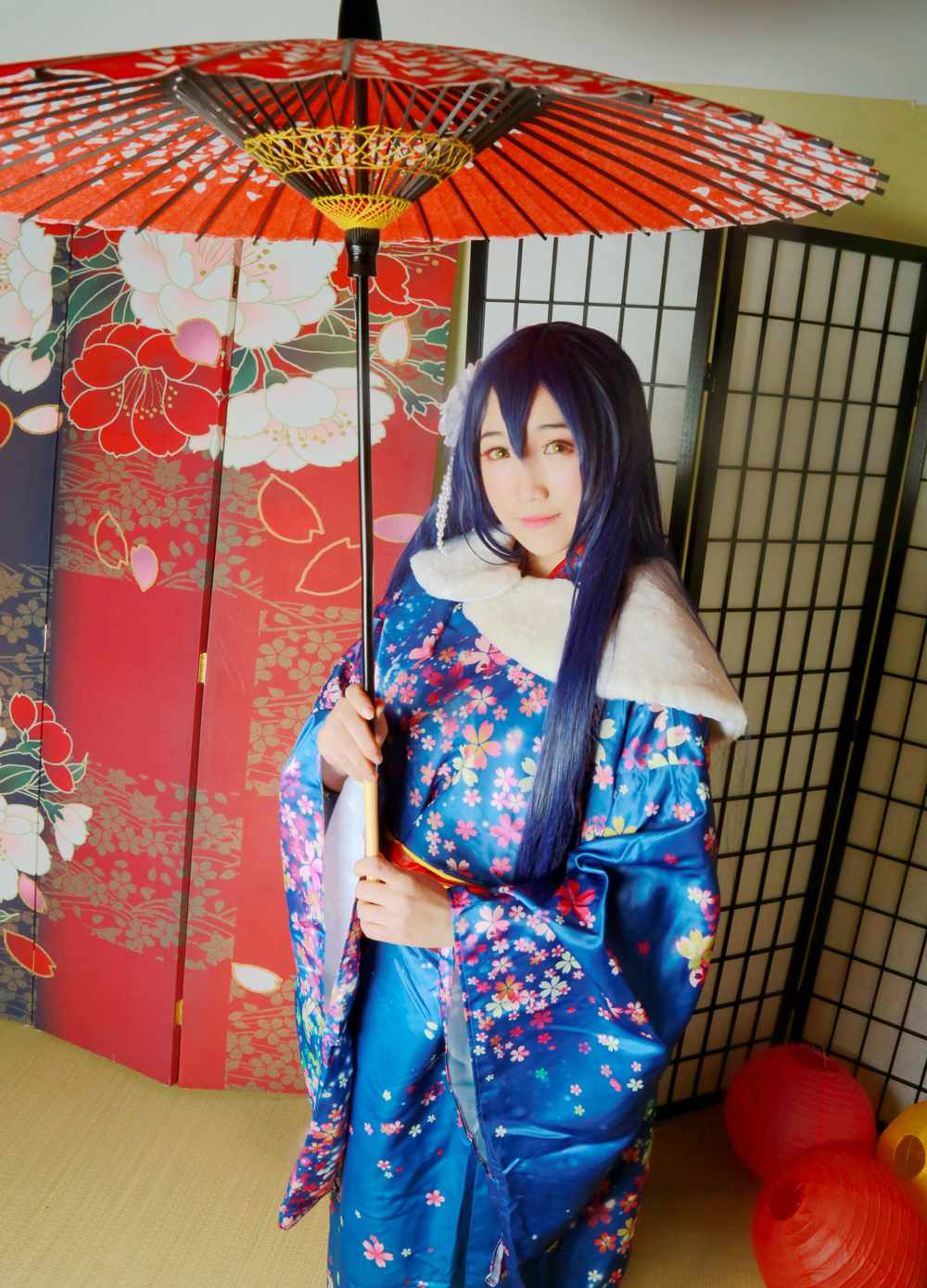 《C站·lolita·第1081期》园田海未 和服未觉醒