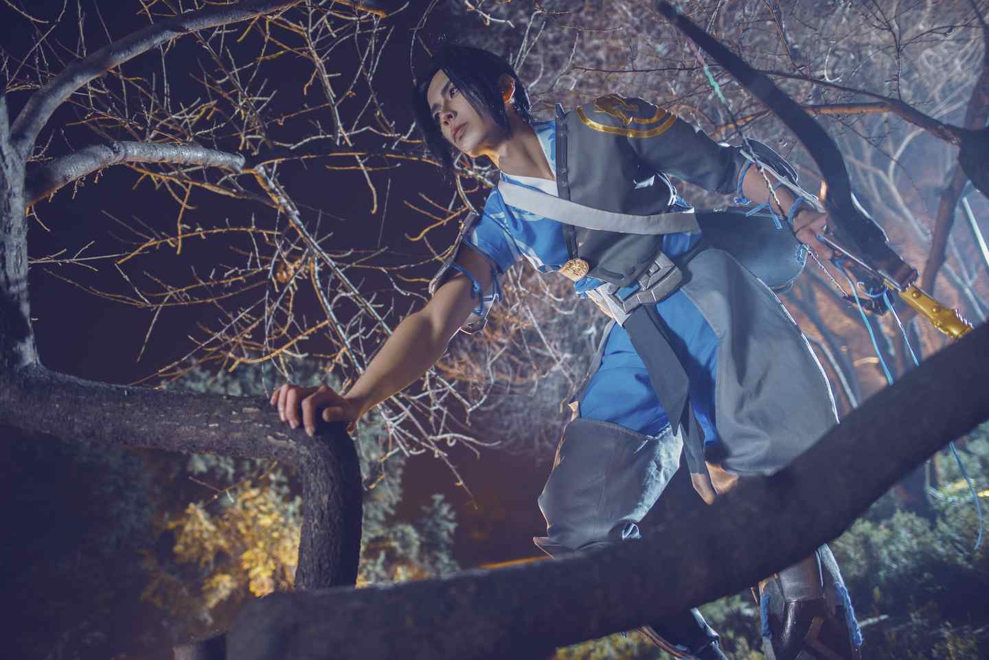 《C站·第3136期》守望先锋半藏少主cosplay