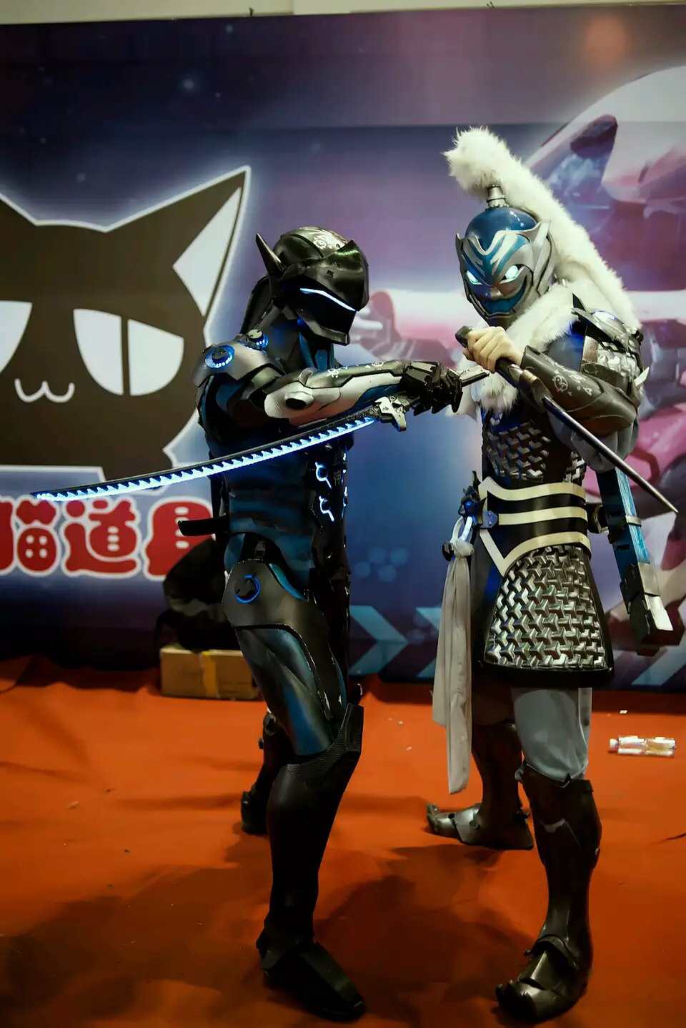 《C站·第3145期》守望先锋碳黑源氏