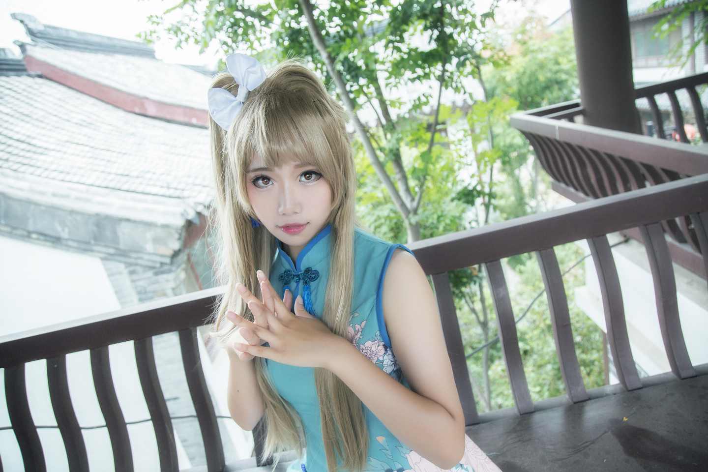 《C站·lolita·第966期》LoveLive南小鸟鹿韭同人旗袍