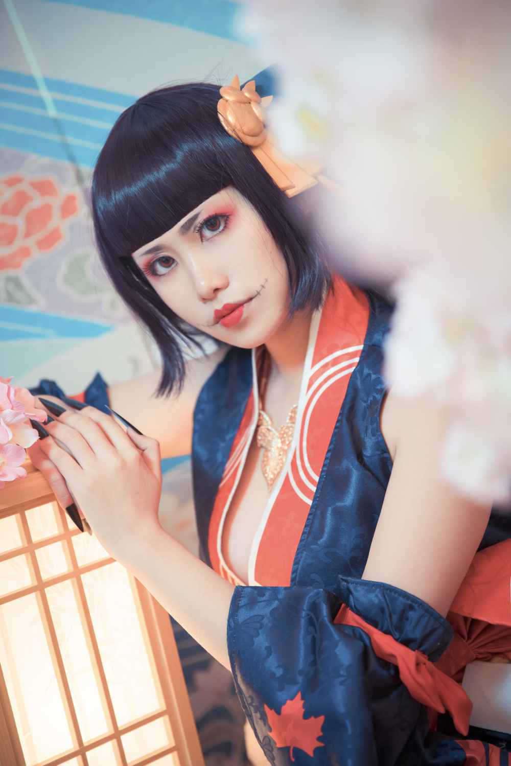 《C站·第3297期》阴阳师鬼女红叶cosplay