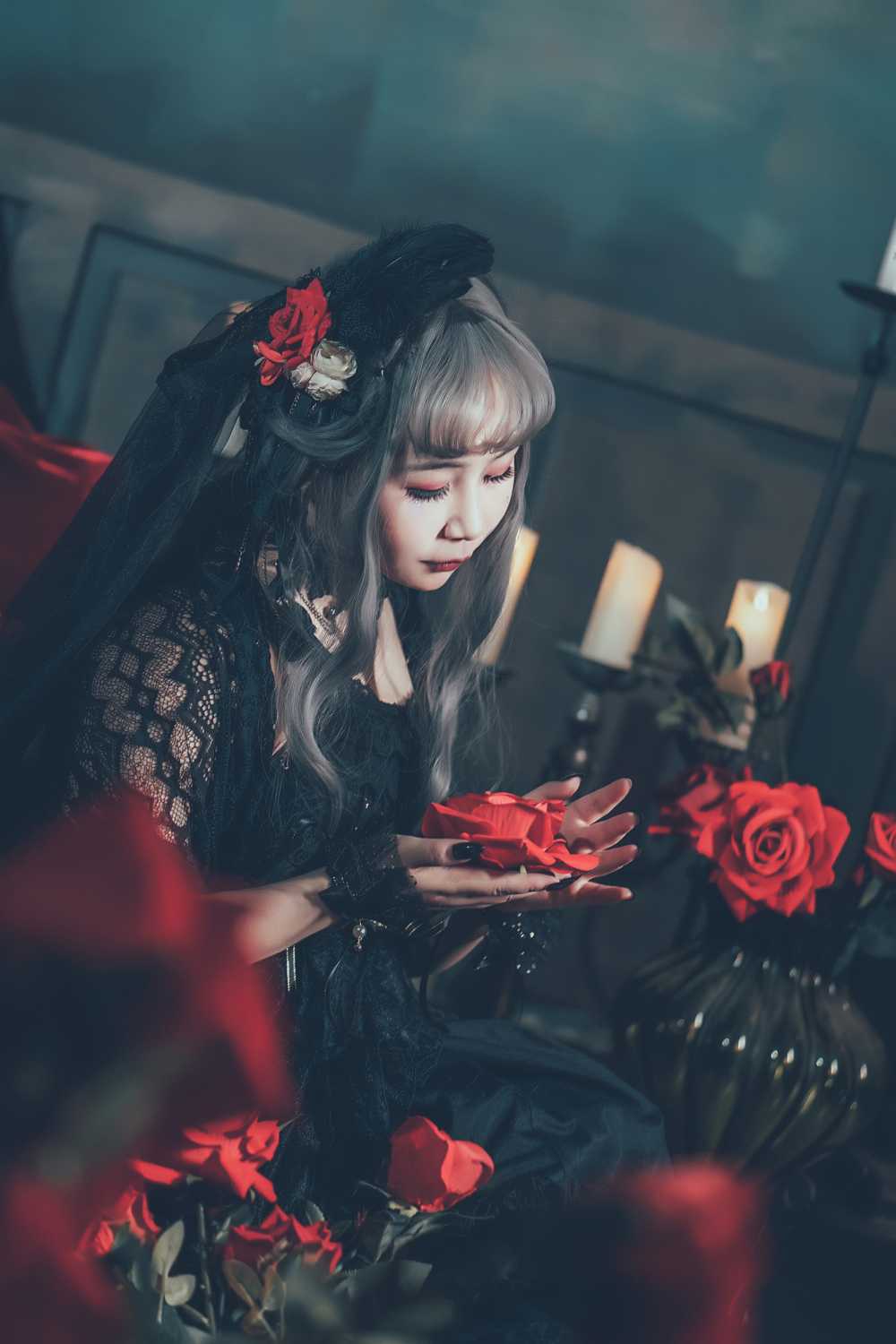 《C站·lolita·第1143期》哥特风Lolita私影