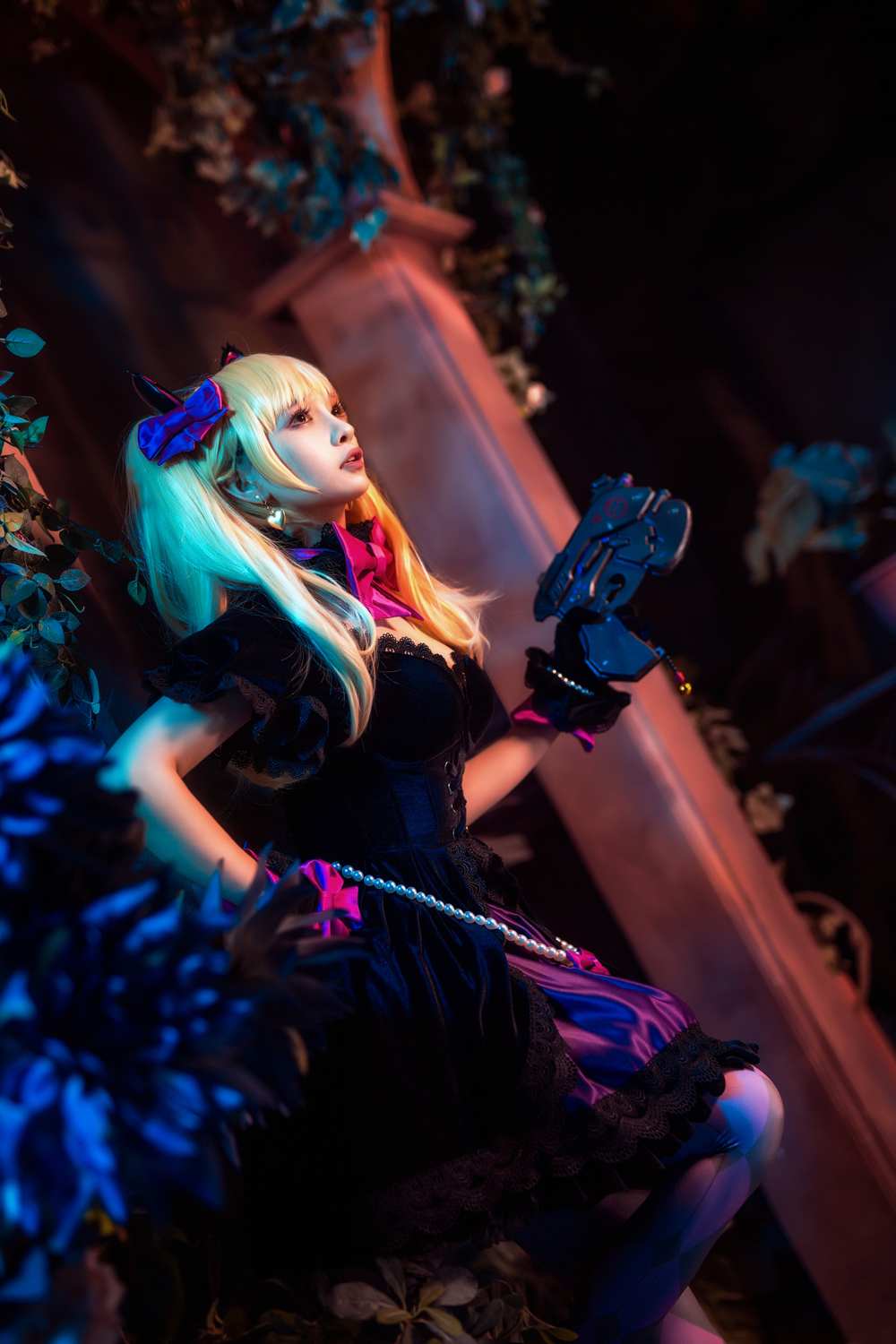 《C站·第3125期》守望先锋D.va双马尾猫耳娘来了