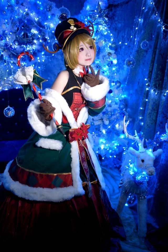 《C站·lolita·第804期》lovelive 圣诞花阳