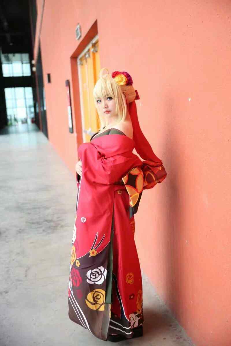 《C站·第3025期》尼禄 振袖和服