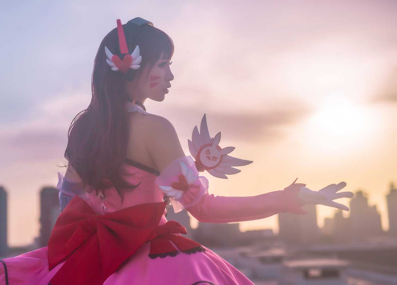 《C站·第3116期》守望先锋 d.va 魔法少女