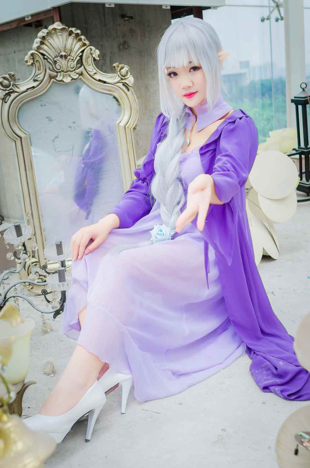 《C站·lolita·第1044期》从零开始的异世界生活 艾米莉亚