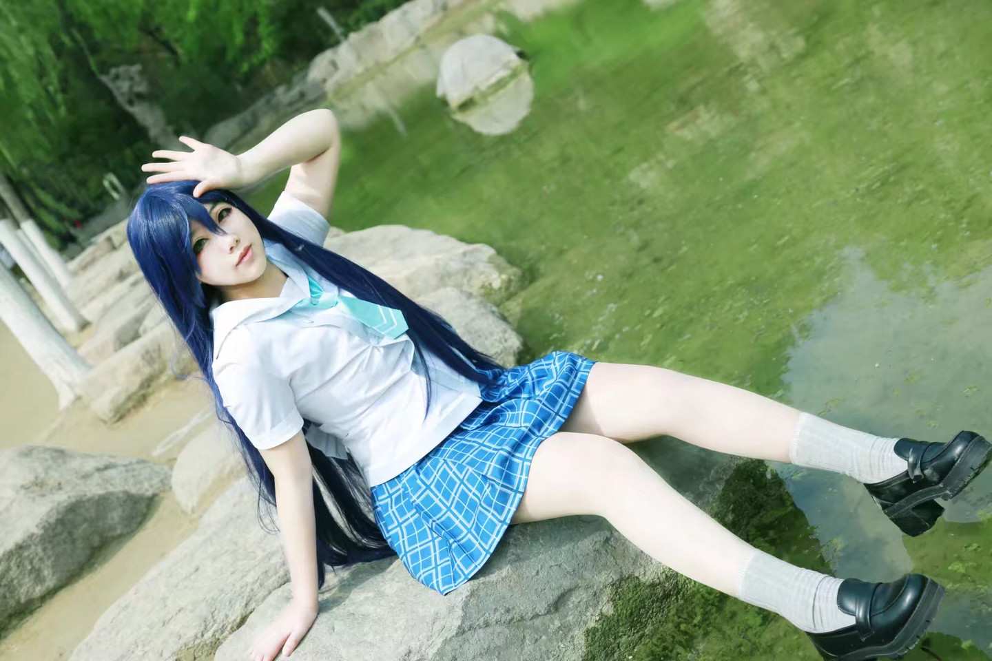 《C站·lolita·第666期》Lovelive！园田海未军未觉醒女鞋