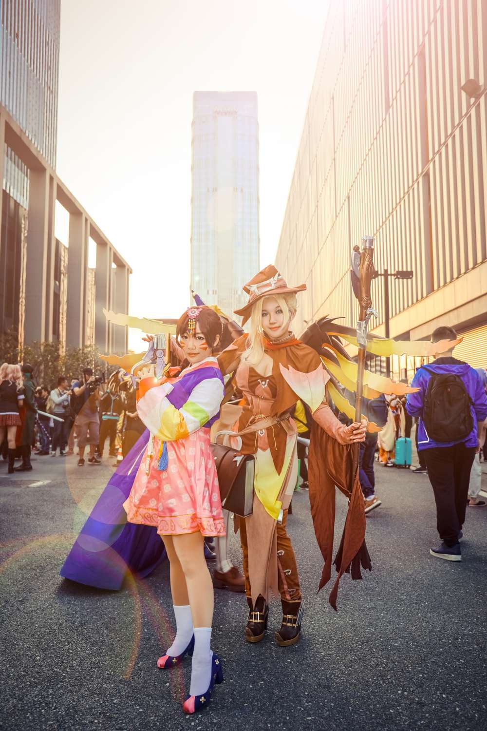 《C站·第3146期》守望先锋天使COSPLAY