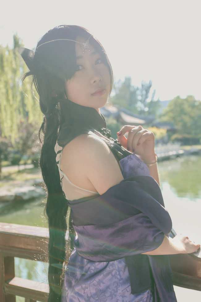 《汉服第832期》剑网三五毒同人旗袍