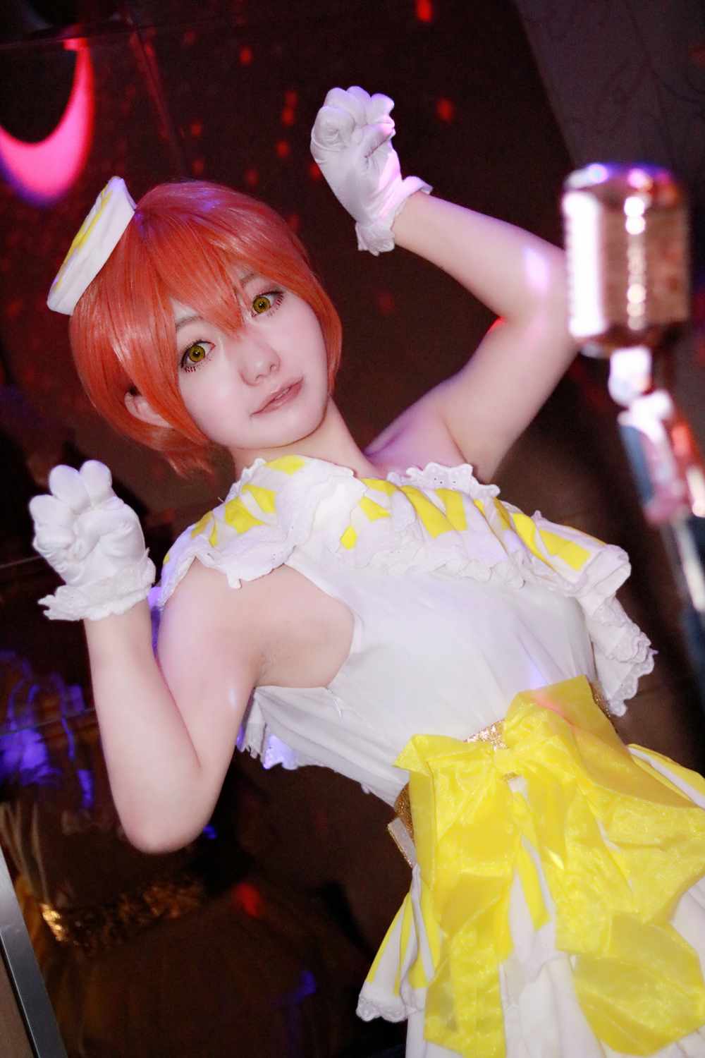 《C站·lolita·第654期》Lovelive！星空凛橙色小裙子