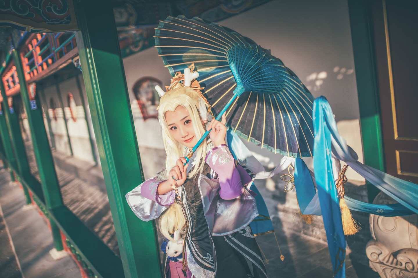 《汉服第503期》朔雪万花萝莉