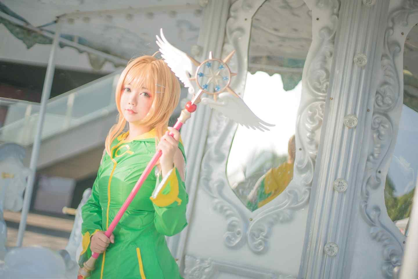 《C站·lolita·第1216期》小樱青蛙战斗服