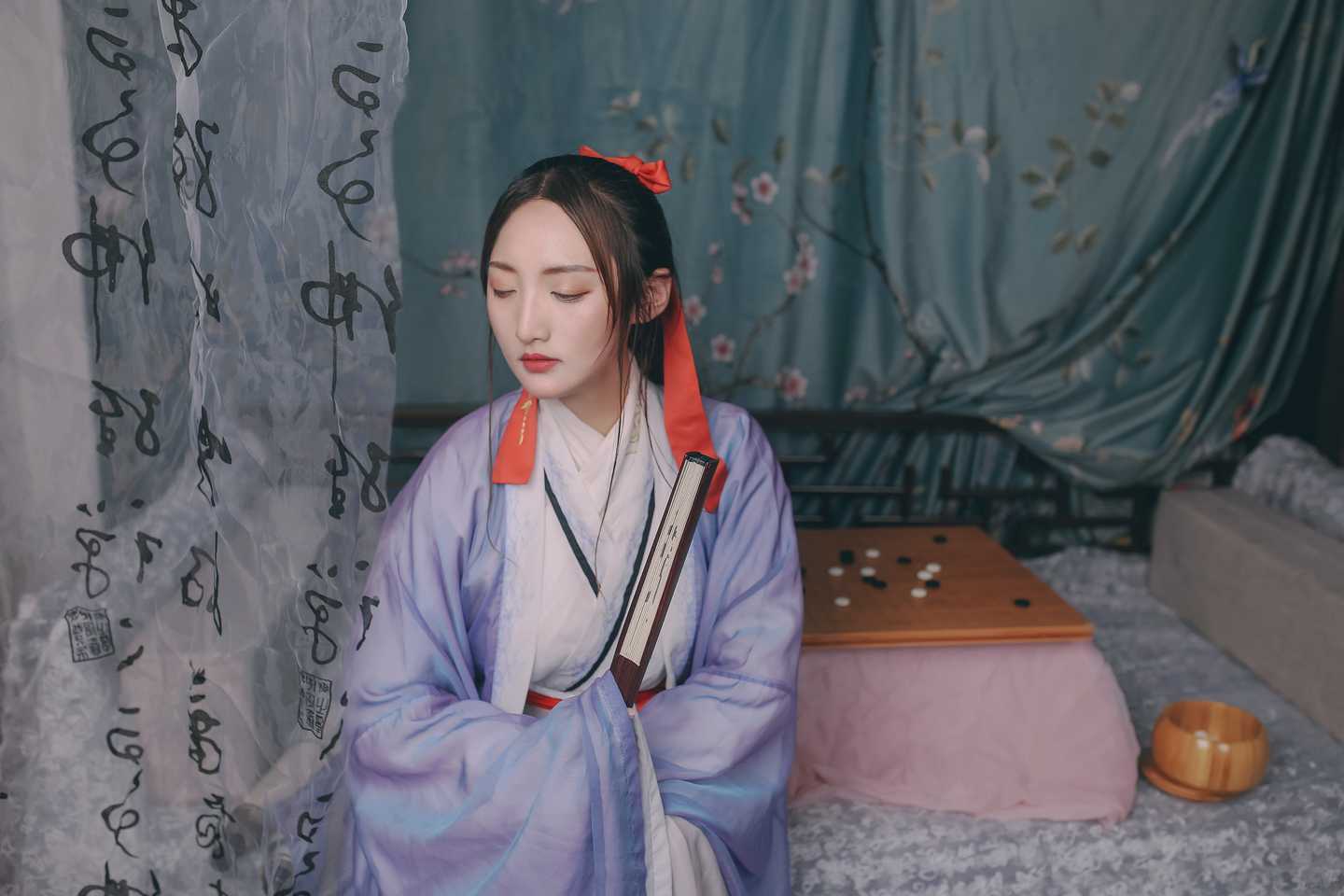 《汉服第346期》汉服 闲厅对弈