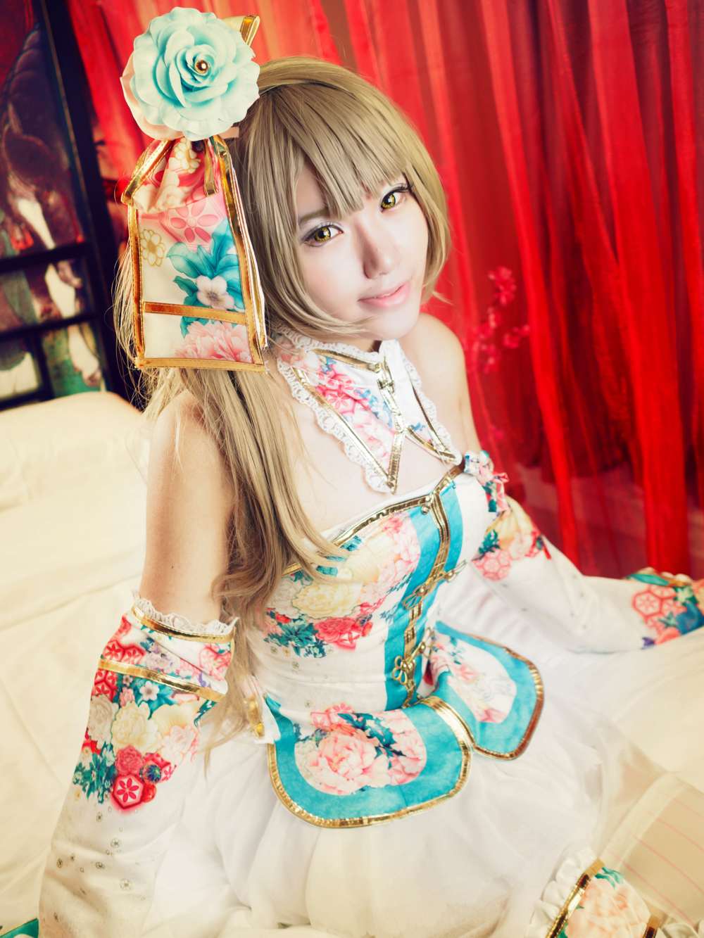 《C站·lolita·第917期》LOVELIVE!小鸟花阳觉醒旗袍