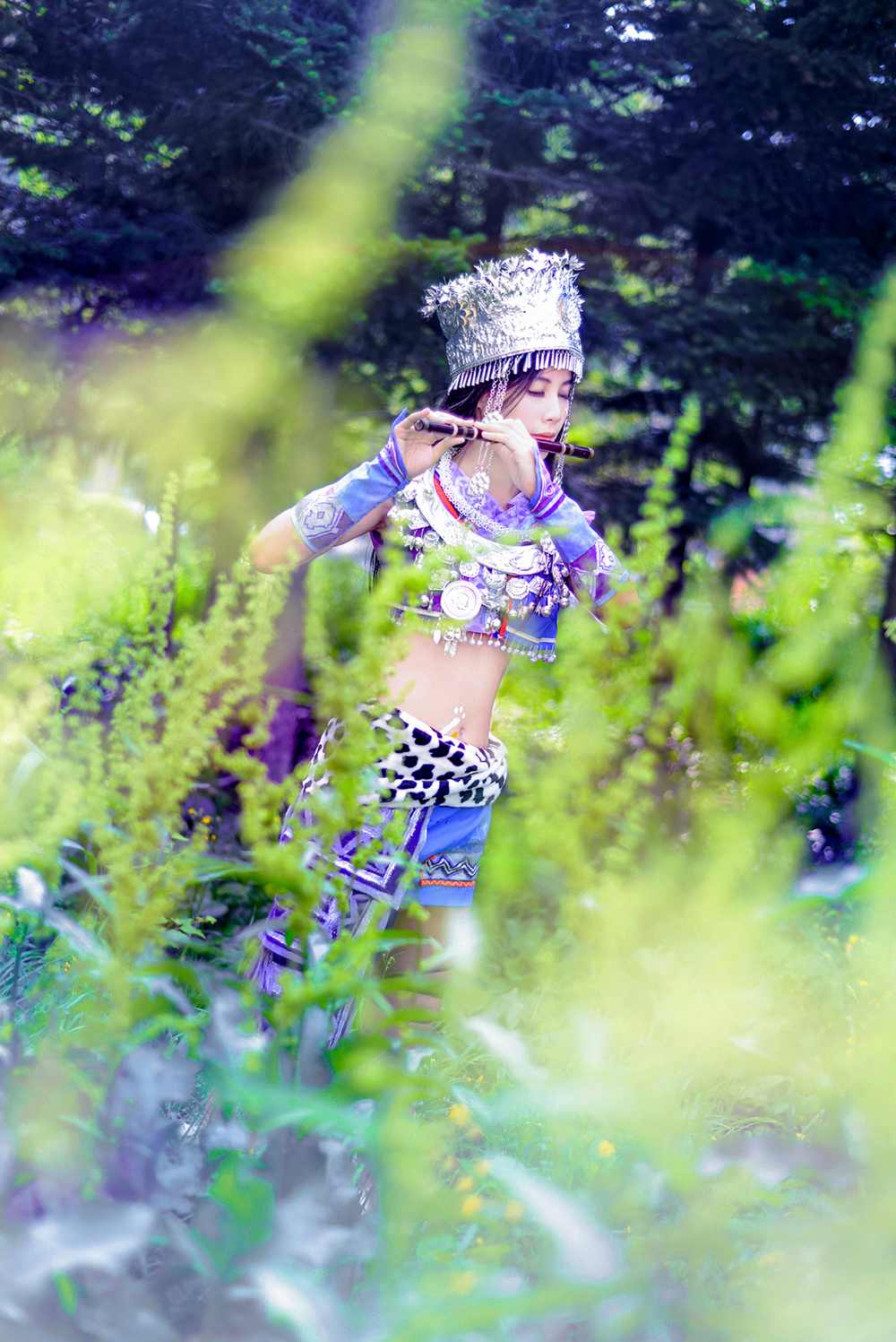 《汉服第773期》边疆少女的异域风情民族服饰的COSPLAY喜欢么？