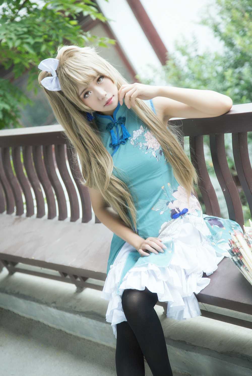 《C站·lolita·第966期》LoveLive南小鸟鹿韭同人旗袍