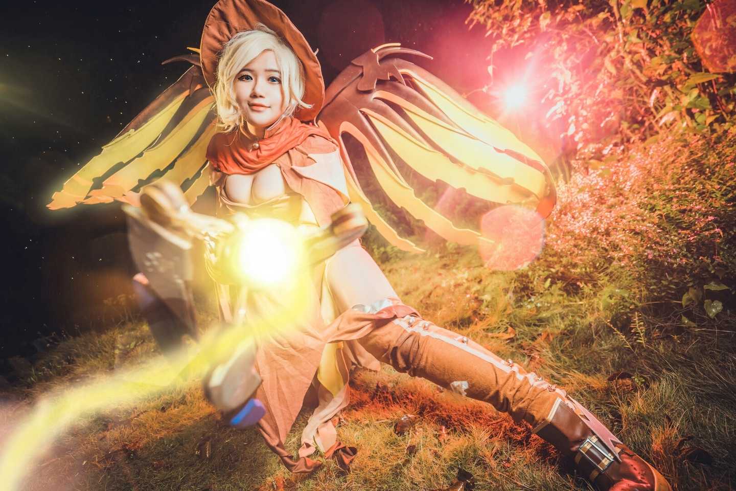 《C站·第3147期》守望先锋万圣节天使