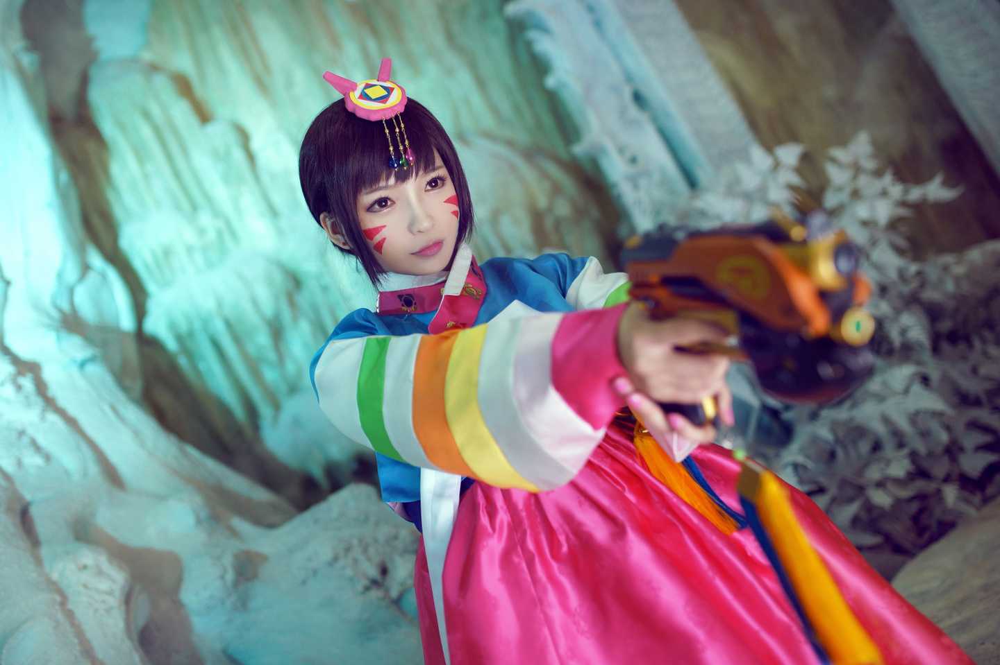 《C站·第3118期》守望先锋 D.va新年皮肤