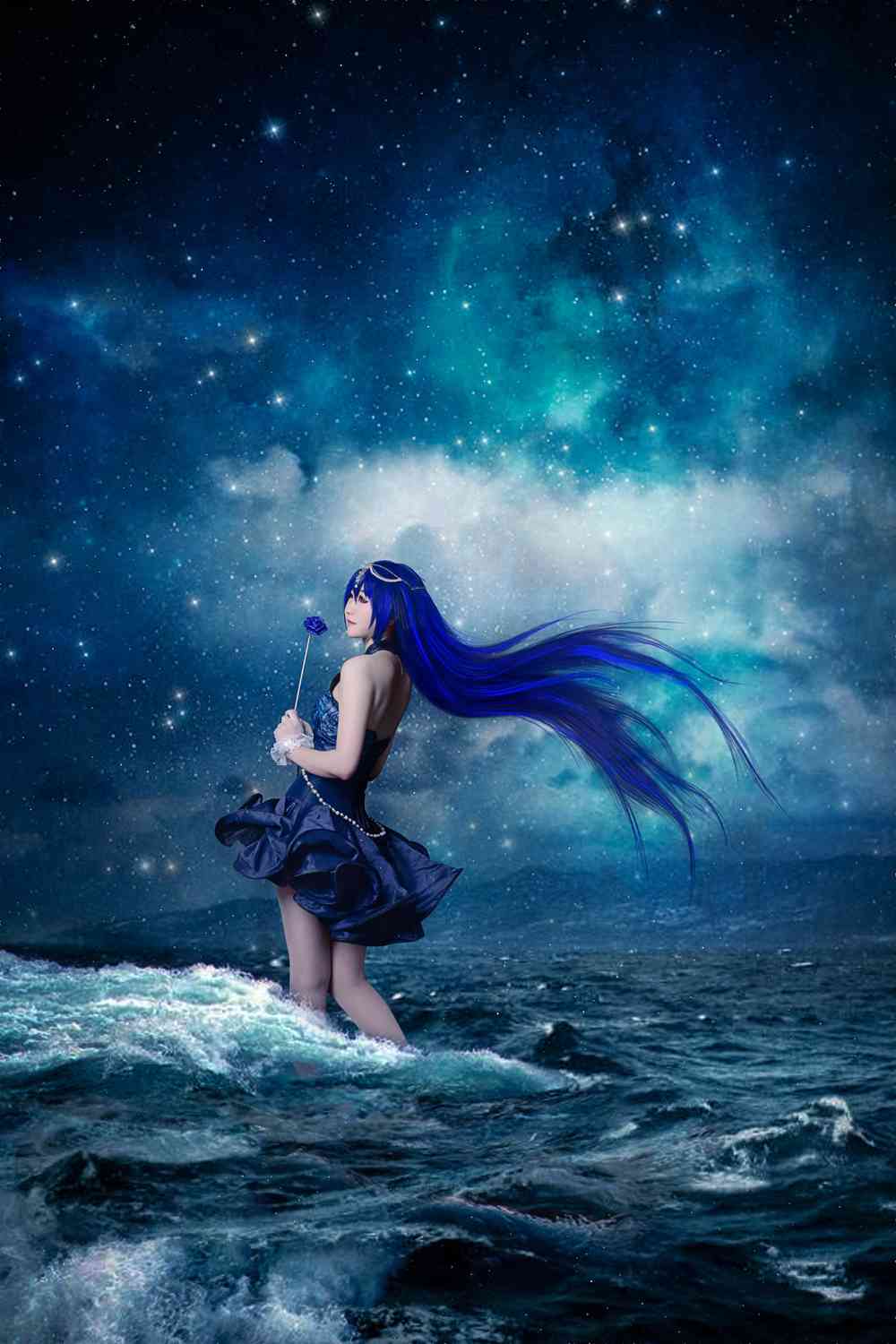 《C站·lolita·第556期》LOVELIVE  园田海未七彩缪斯深海少女