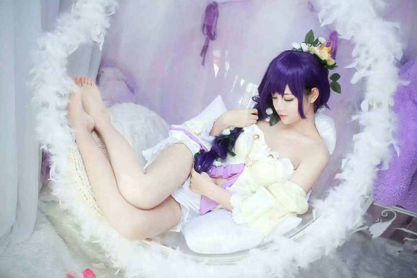 《C站·lolita·第951期》lovelive东条希 长发公主