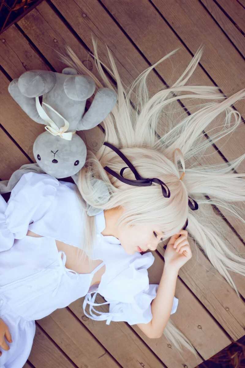 《C站·lolita·第386期》穹妹白裙在湖边等着你的一张旧船票！