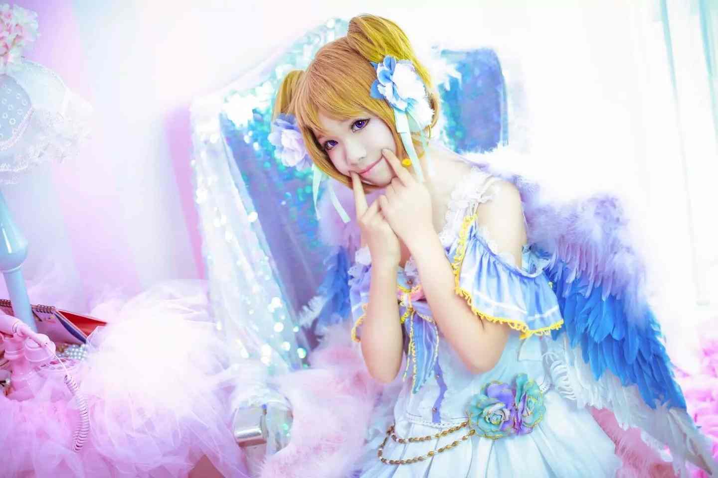 《C站·lolita·第828期》Lovelive!白色情人节花妮