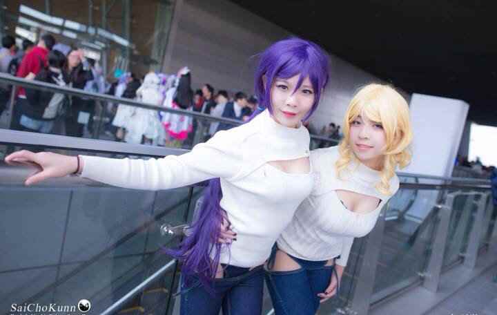 《C站·lolita·第948期》lovelive东条希开胸毛衣